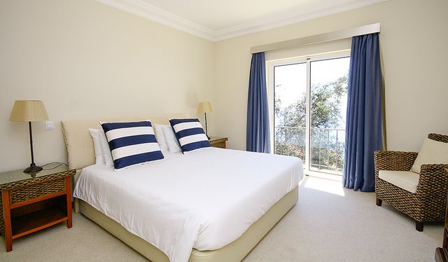 Schlafzimmer im Appartement