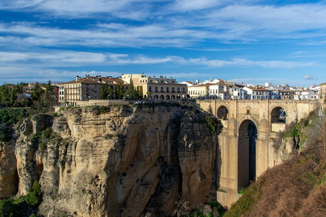 Brücke über die Schlucht des Tajo