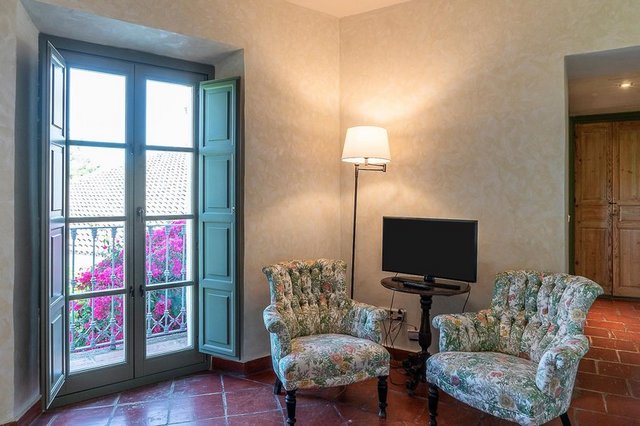 Sitzecke im Superior Doppelzimmer