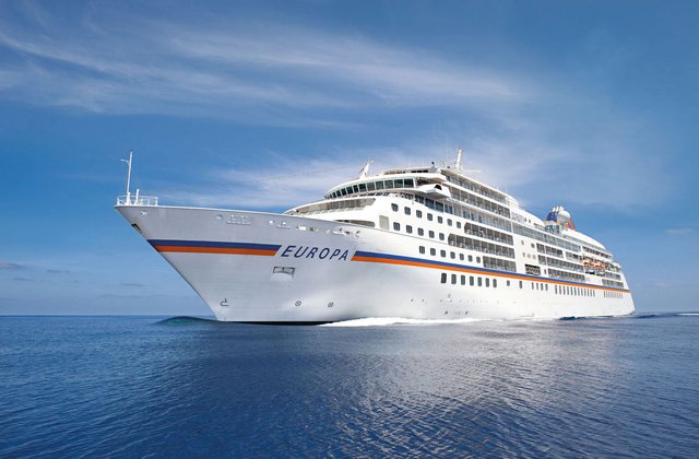 MS Europa auf See